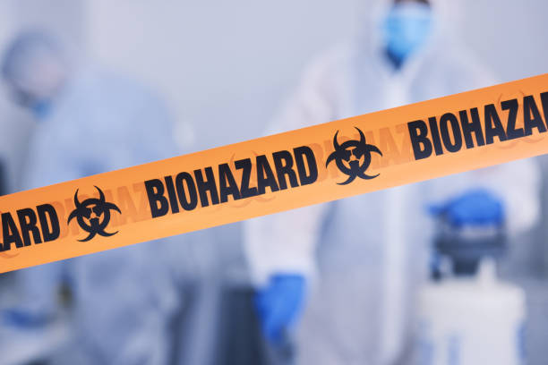 Professional Blood Cleanup technician working in Hollywood, FL